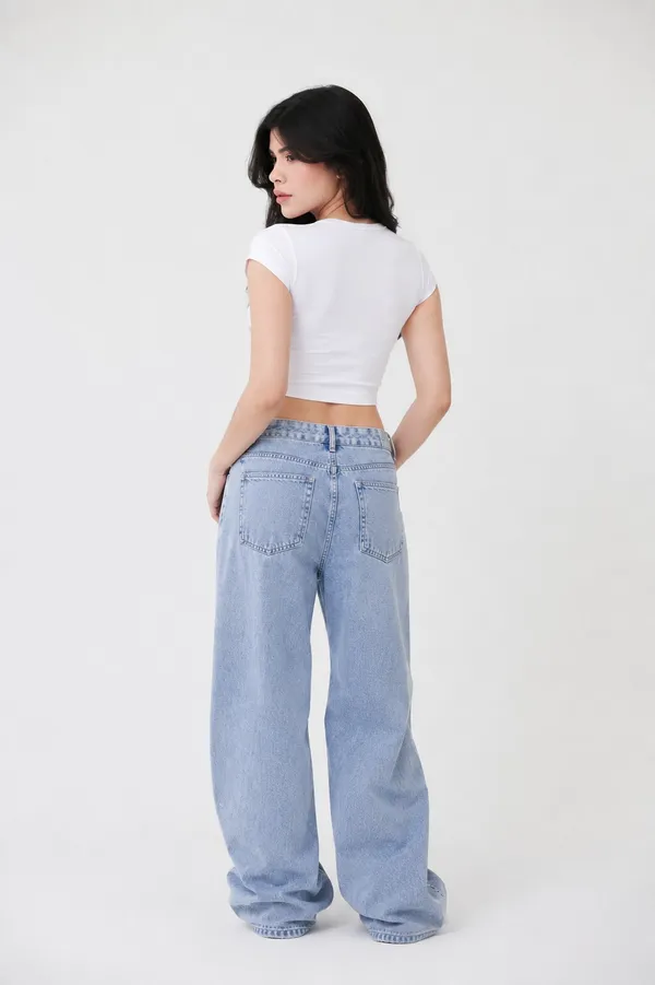 White_Cotton_Premium__Short_Sleeve_Crop_Top_For_Women