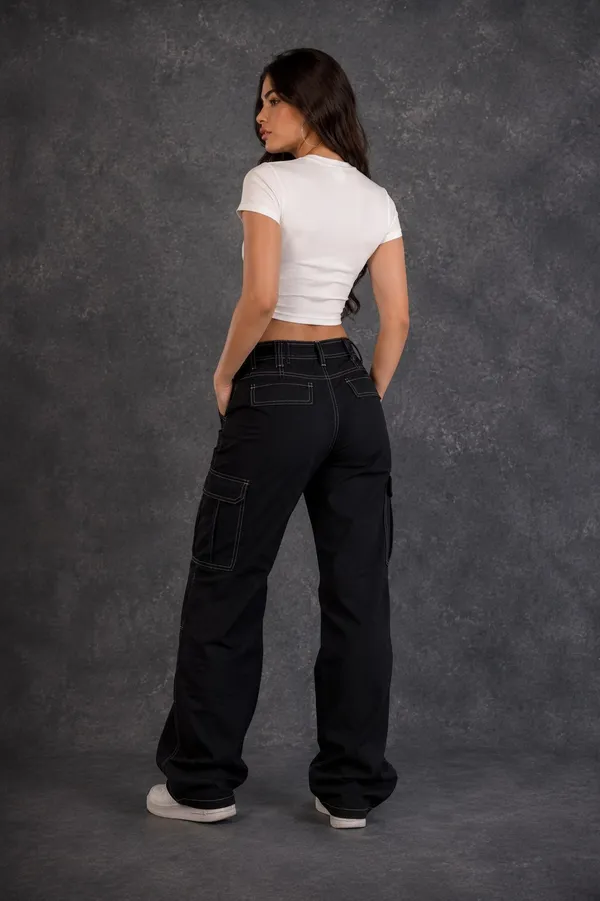 White_Slim_Fit_Crop_Top