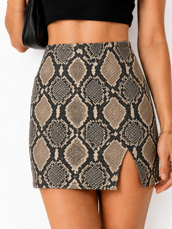 Serpent_Chic_Slit_Skirt
