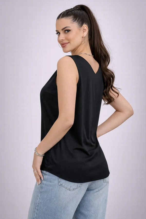 Women_V-neck_shell_top_