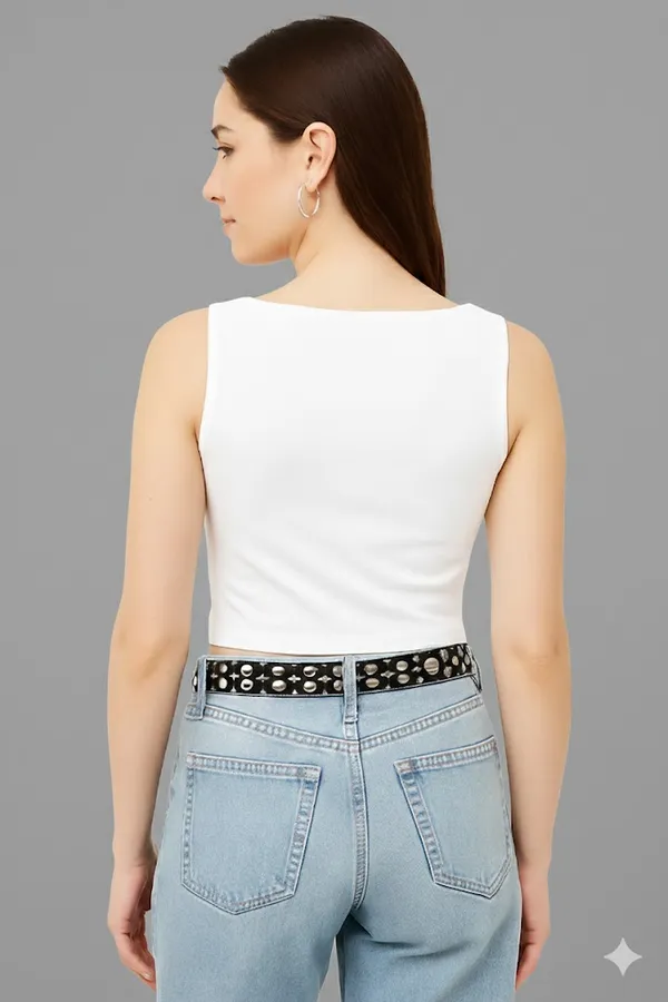 Women_white_square_neck_top