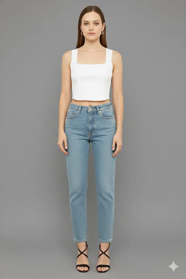 Women_white_square_neck_top