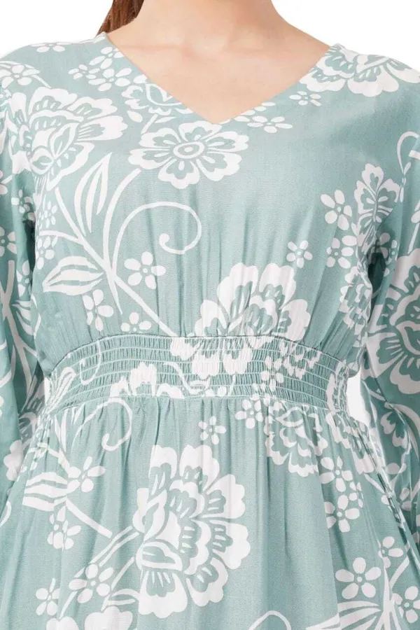 Green_Premium_Viscose_Rayon_Floral_Print_Fit_And_Flare_Dress_For_Women