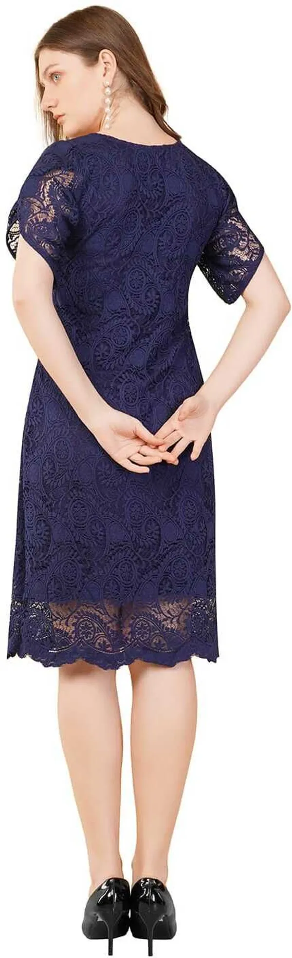 Blue_Premium_Polyester_Floral_Print_Fit_And_Flare_Dress_For_Women