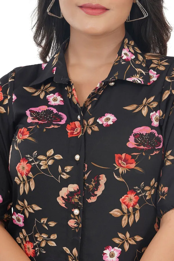 Black_Premium_Crepe_Printed_Shirt_For_Women