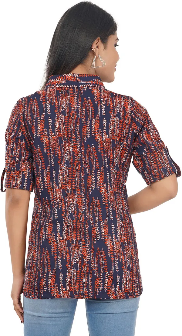 Multicolor_Premium_Crepe_Printed_Shirt_For_Women