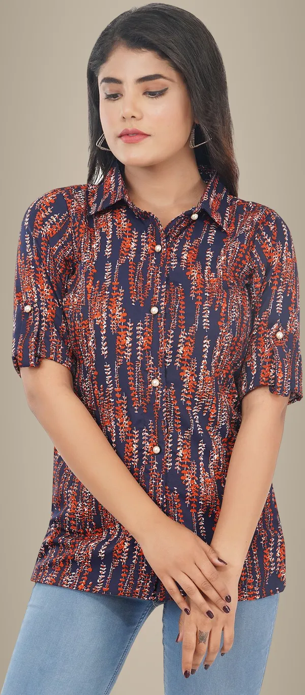 Multicolor_Premium_Crepe_Printed_Shirt_For_Women