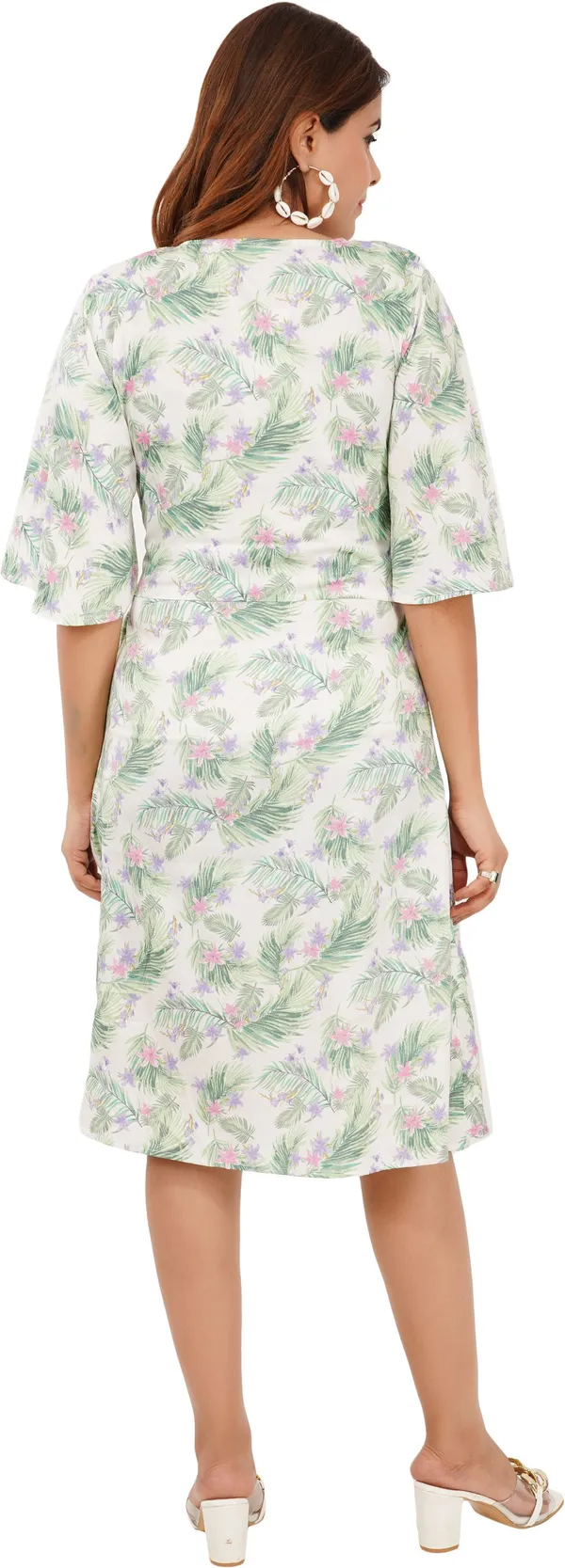 Multicolor_Premium_Crepe_Solid_Layered_Dress_For_Women