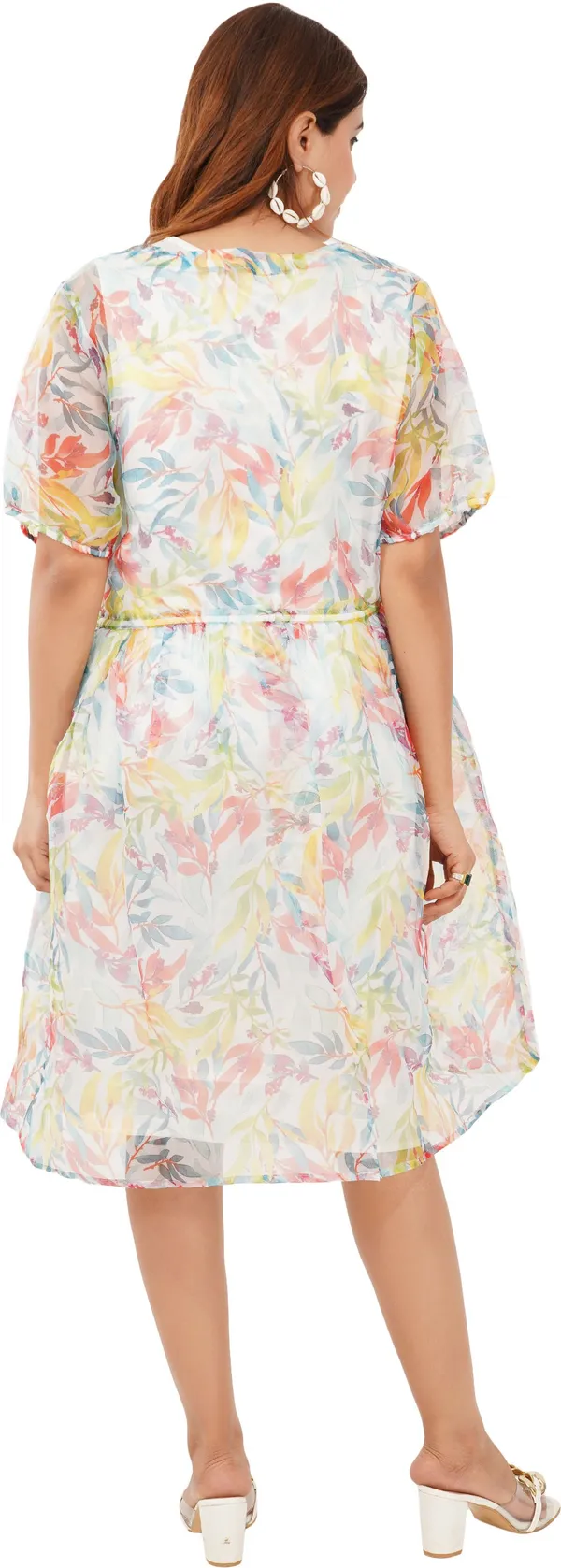 Multicolor_Premium_Satin_Solid_A-Line_Dress_For_Women