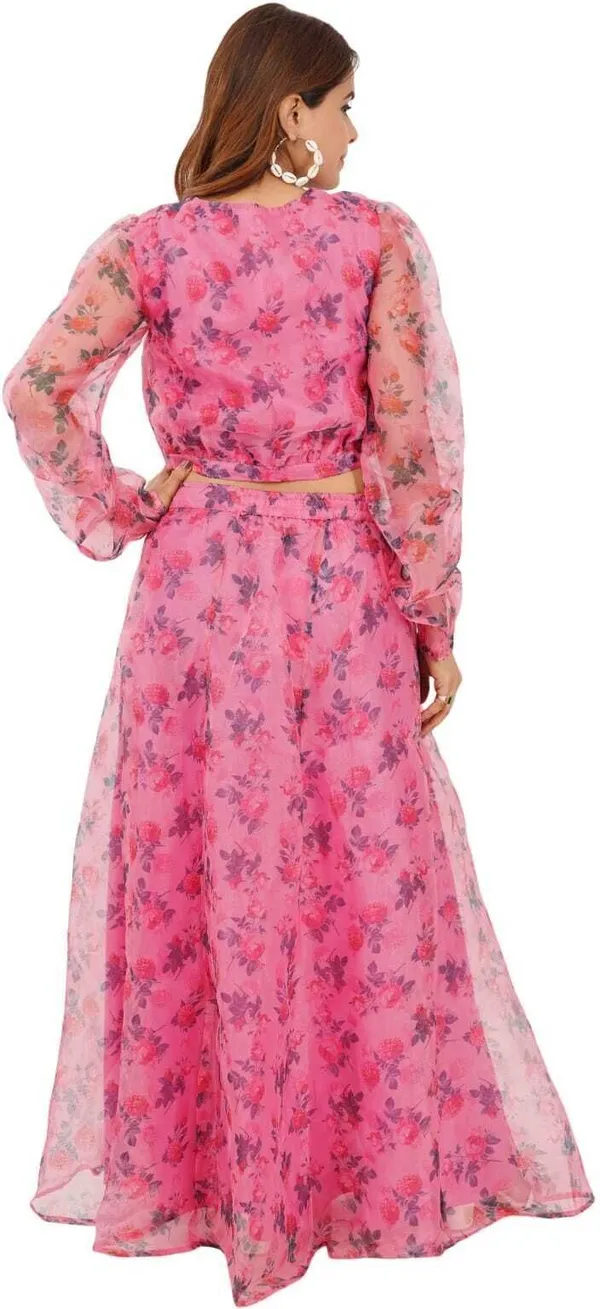 Pink_Premium_Viscose_Blend_Floral_Print_Lehenga_Choli_For_Women