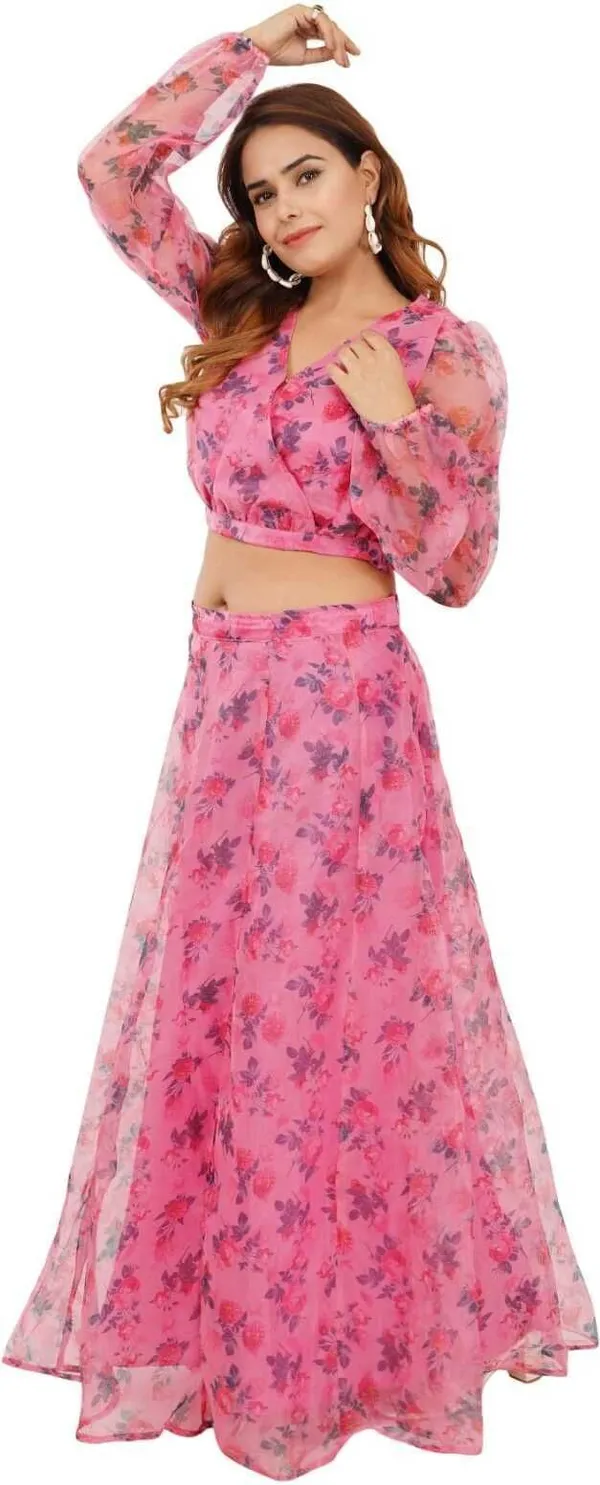 Pink_Premium_Viscose_Blend_Floral_Print_Lehenga_Choli_For_Women