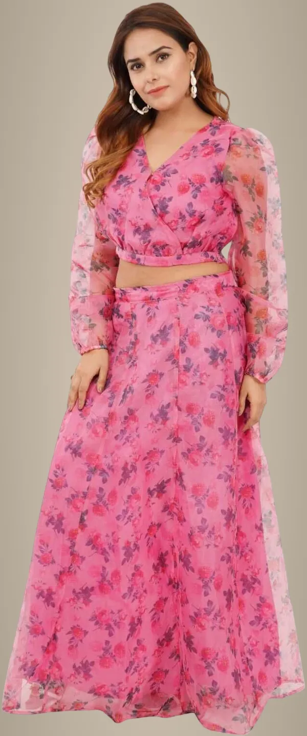 Pink_Premium_Viscose_Blend_Floral_Print_Lehenga_Choli_For_Women