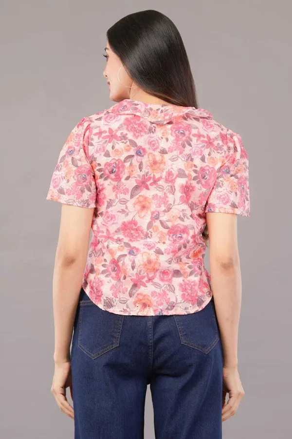 Pink_Premium_Cotton_Blend_Printed_Crop_Top_For_Women