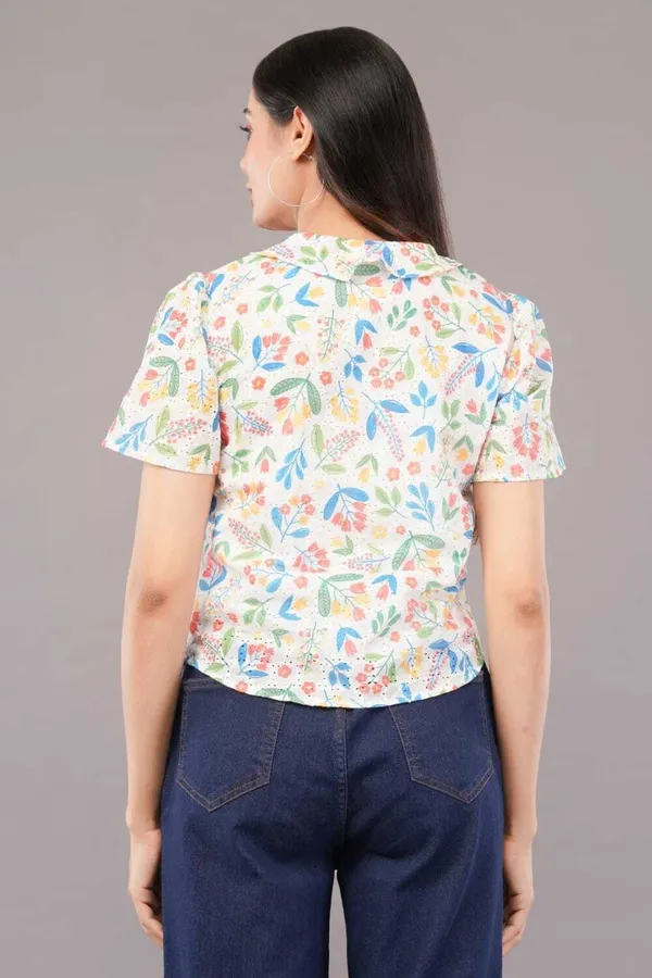 Pink_Premium_Cotton_Blend_Printed_Crop_Top_For_Women