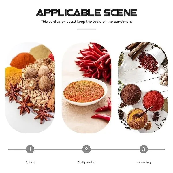 Airtight_Food_Storage_Organizer_Box_|_4-Grid_Multipurpose_Container_with_4_Spoons_|_Plastic-Freezer_Safe_Masala_Dabba_for_Spices,_Pickle,_Dry_Fruits,_Snacks_&_Groceries_–_Green_(Pack_of_1)