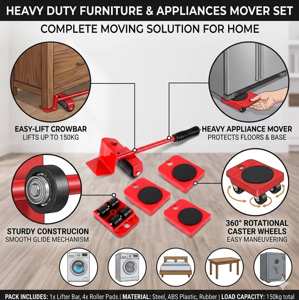 Furniture_Lifter_and_Mover_Tool_Set,_Wheels_for_Heavy_Furniture,_Heavy_Duty_Furniture_Mover_Rollers,_Bed_Lifter_Tool,_Heavy_Appliances_Mover_for_Home,_Fridge_Slider_Wheel,_360°_Rotational_Red