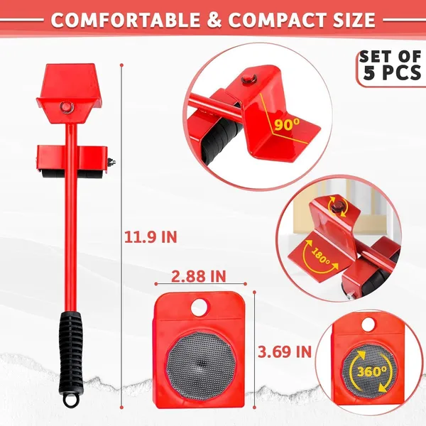 Furniture_Lifter_and_Mover_Tool_Set,_Wheels_for_Heavy_Furniture,_Heavy_Duty_Furniture_Mover_Rollers,_Bed_Lifter_Tool,_Heavy_Appliances_Mover_for_Home,_Fridge_Slider_Wheel,_360°_Rotational_Red