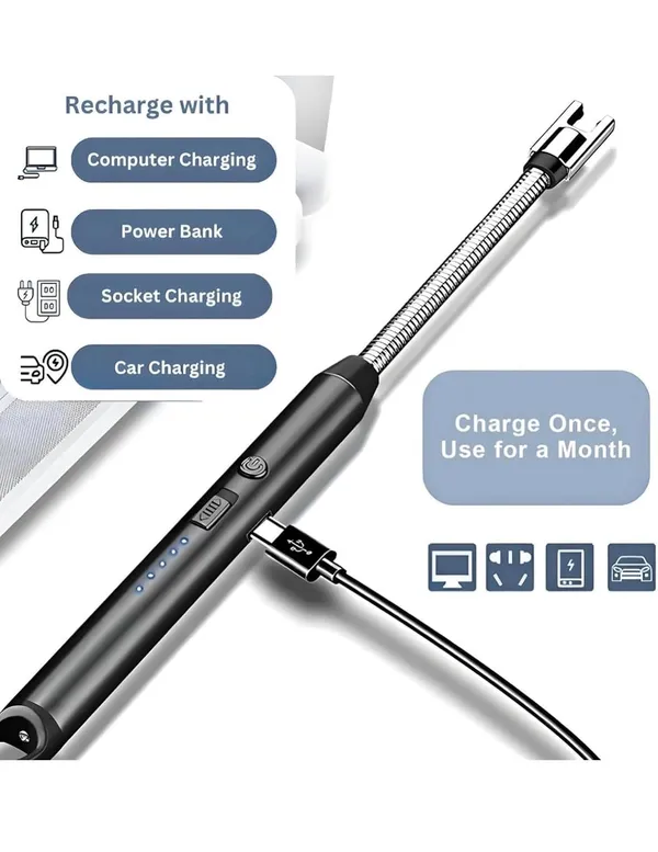 Rechargeable_Electric_Gas_Lighter_for_Kitchen,_Lighter_for_Gas_Stove,_Candles,_Pooja,_1_Year_Warranty,_C-Type_USB,_Kitchen_Tools,_Multi_Purpose_-_360°_Flexible_&_Windproof,_Black_