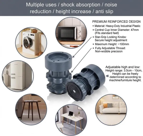 Washing_Machine_Vibration_Pads_Stand,_Height_Adjustment_Washing_Machine_Stand_with_Anti-Slip_Rubber_Pad_(4_Pcs_Set)