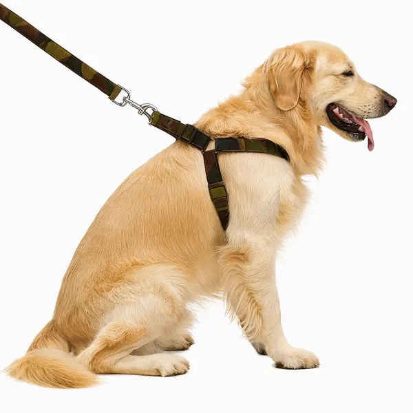 Army_Print_Dog_Harness_and_Leash_Combo_|_Adjustable_&_Durable_Nylon_Strap_|_Comfortable_Fit_for_All_Breeds
