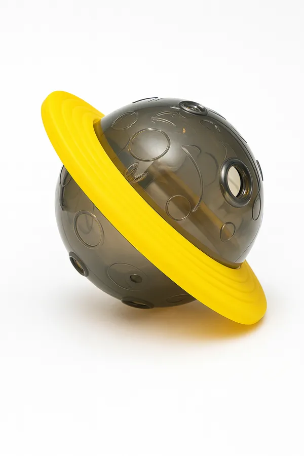 Yellow_Plastic_Fiber_Planet_Feed_Toy_For_Special_For_Cats