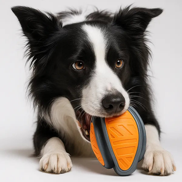 Rugby_Latex_Dog_Toy_–_Durable,_Soft_&_Chew-Friendly_Play_Toy_for_All_Breeds_GREY_ORANGE