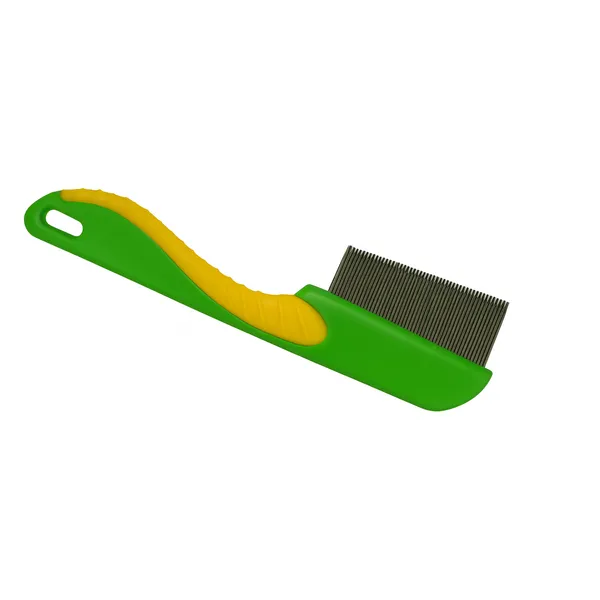 Green_Plastic_Flea_Comb_For_Dog_And_Cat