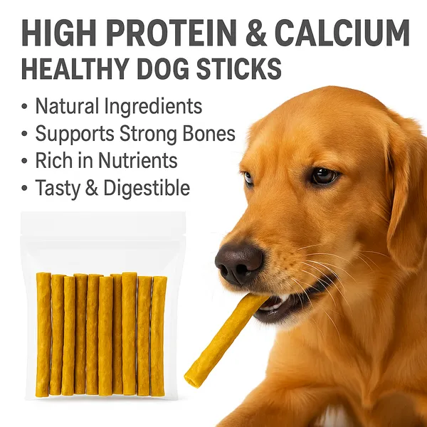 Yellow_And_Red_Raw_Hide_Munch_Treat_For_For_Dog