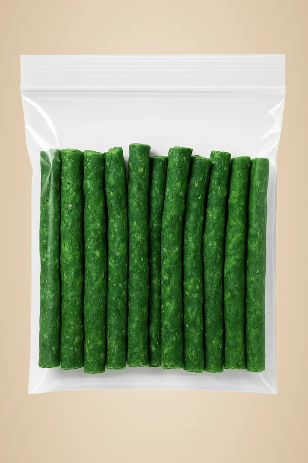 Green_Raw_Hide_Munch_Treat_For_For_Dog