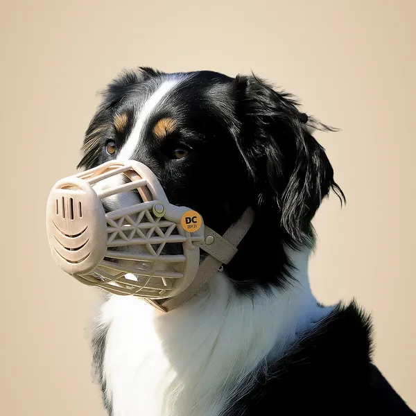 Beige_Plastic_Muzzle_For_Dog_For_Extra_large_Dog