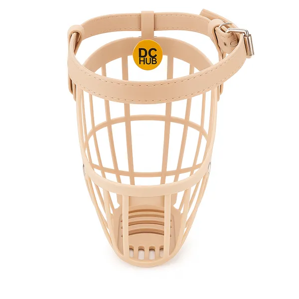 Beige_Plastic_Muzzle_For_Dog_For_Extra_large_Dog