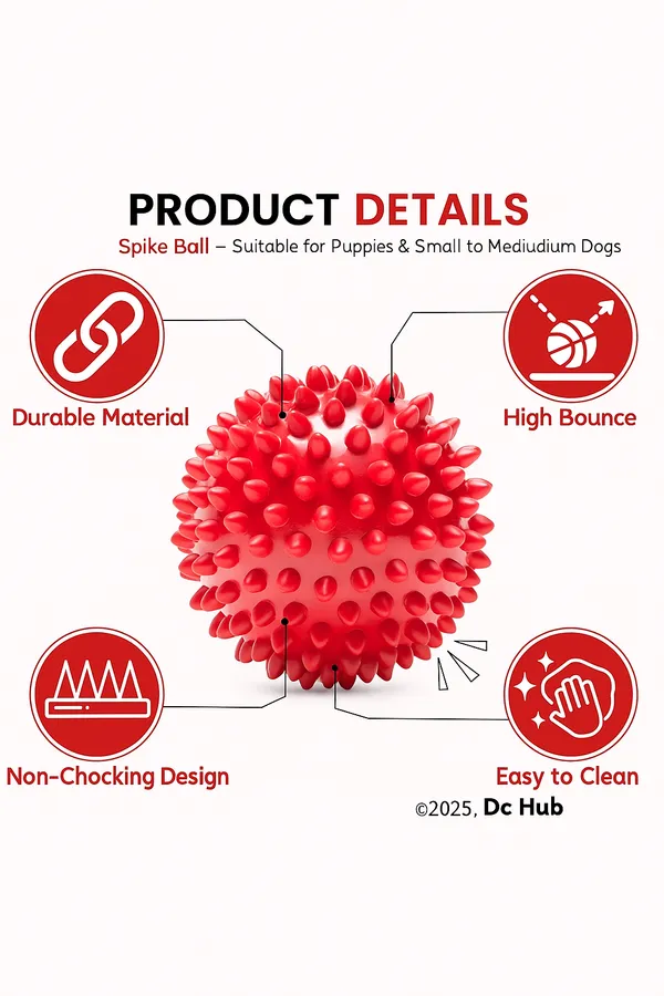 Red_Rubber_Chew_Toy_For_For_Dog