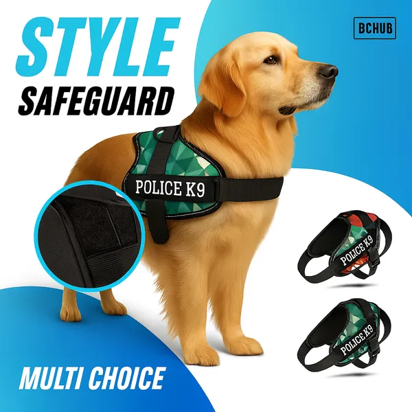 Reflective_K9_Pro_Harness_–_Built_for_Safety,_Strength_&_Control_High_Visibility_for_Day_&_Night