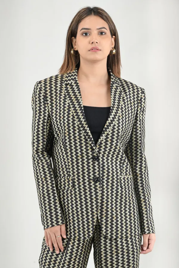 Black_And_Beige_Night_&_Day_Zig-Zag_Pair_For_Women