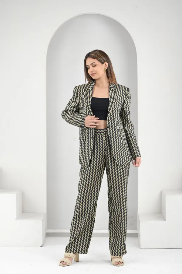 Black_And_Beige_Night_&_Day_Zig-Zag_Pair_For_Women