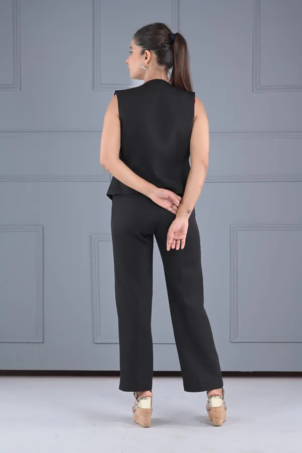 Black_Charcoal_Shadowed_Chic_Vest_Set_-_Black_For_Women