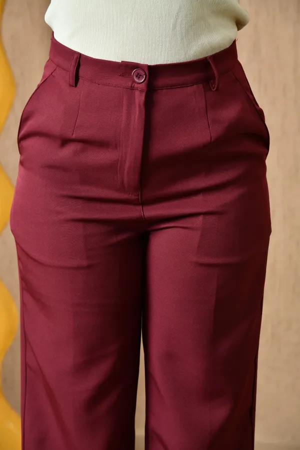 Maroon_All_Day_Wear_Pants_For_Women