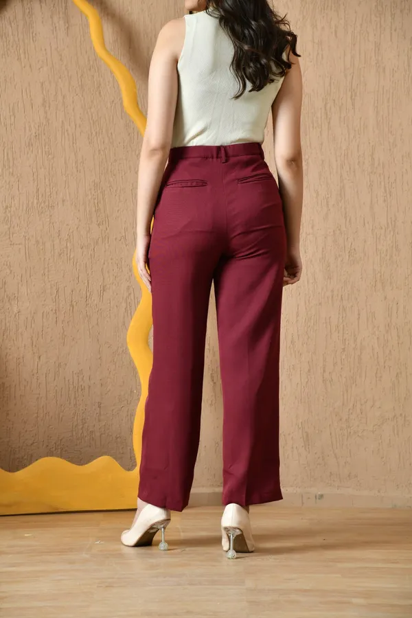 Maroon_All_Day_Wear_Pants_For_Women