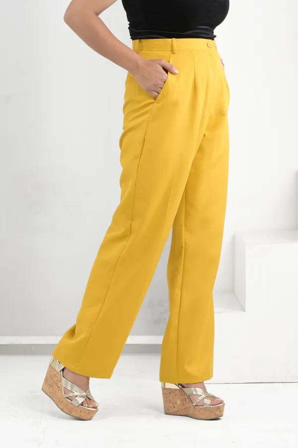 Yellow_All_Day_Wear_Pants_For_Women