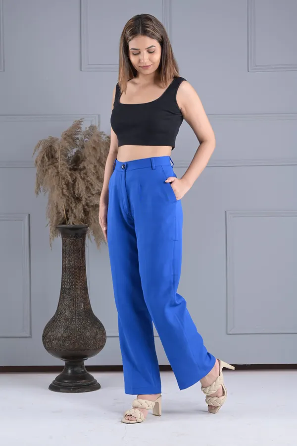 Royal_Blue_All_Day_Wear_Pants_For_Women