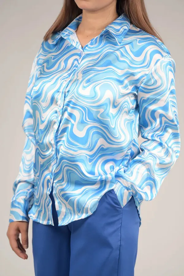 Multicolour_Desk_To_Dine_Shirts_For_Women