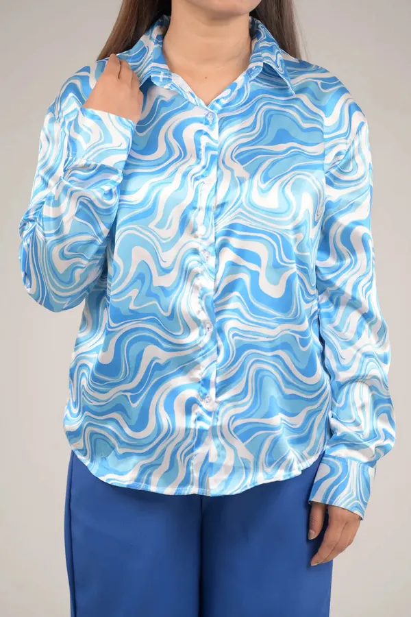 Multicolour_Desk_To_Dine_Shirts_For_Women