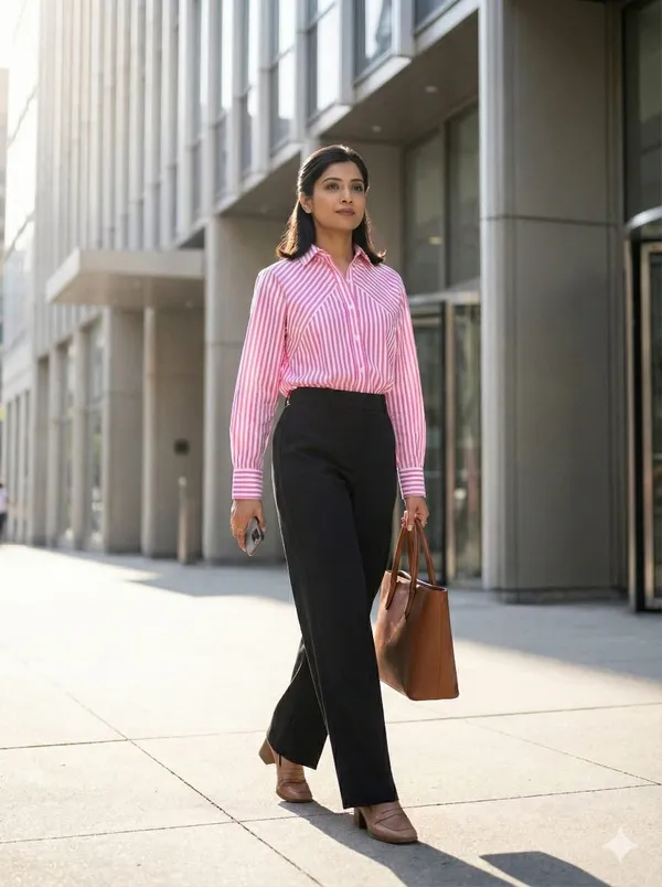 White_&_Pink_Stripped_Shirt