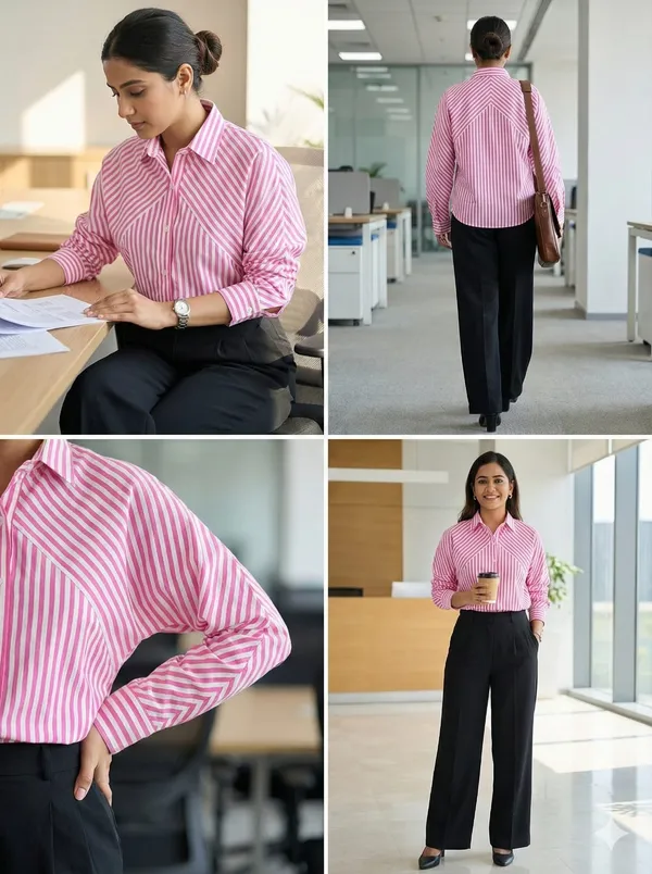White_&_Pink_Stripped_Shirt