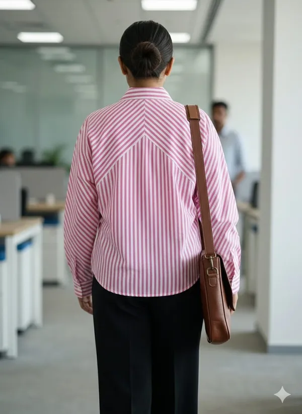 White_&_Pink_Stripped_Shirt