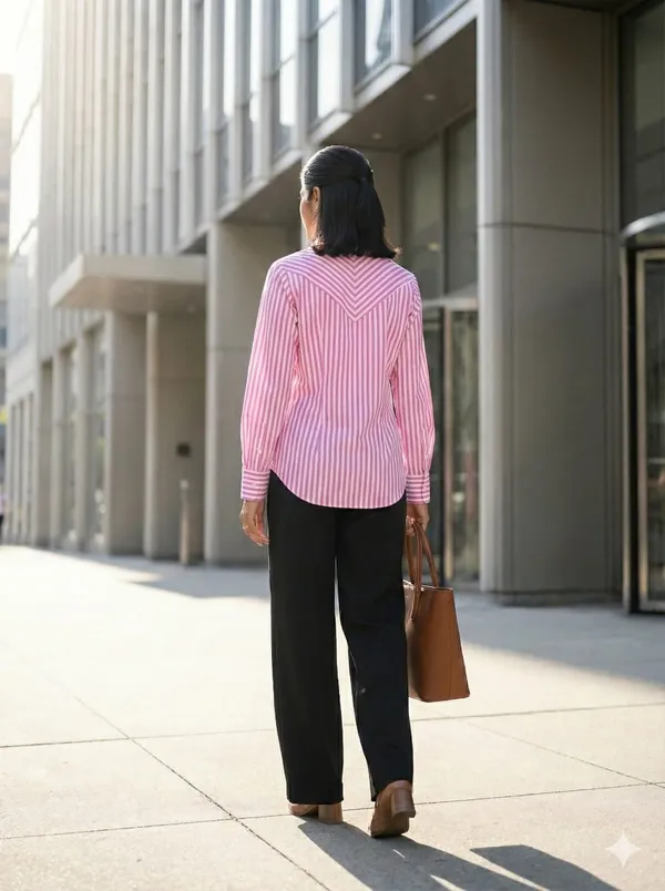 White_&_Pink_Stripped_Shirt