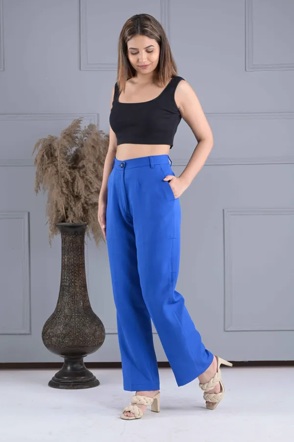 Royal_Blue_All_Day_Wear_Pants_For_Women