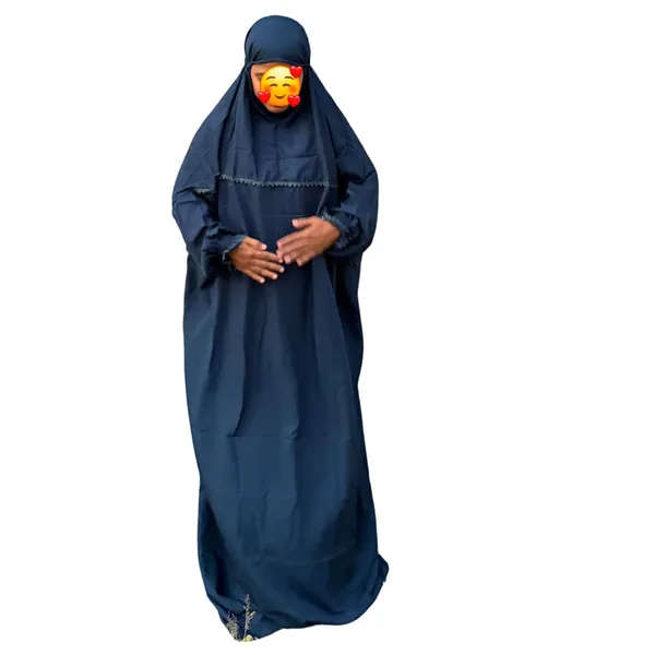 Navy_Blue_Crepe_Lace_Premium_Quality_Islamic_Prayer_Dress_For_Women