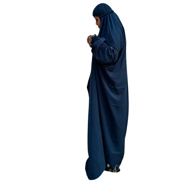 Navy_Blue_Crepe_Lace_Premium_Quality_Islamic_Prayer_Dress_For_Women