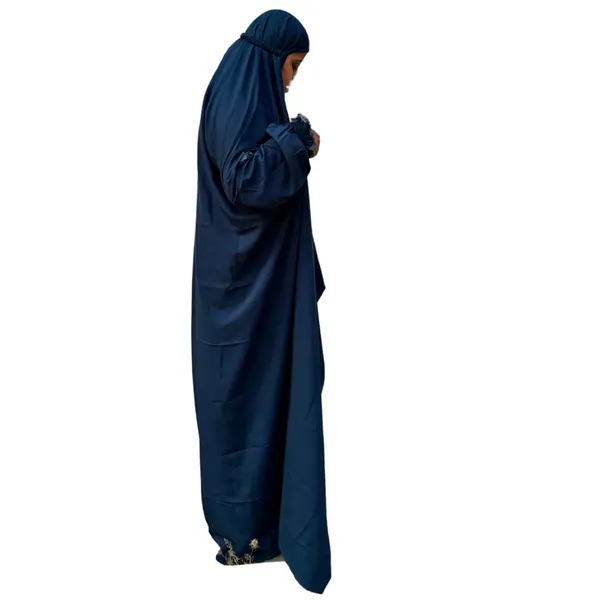 Navy_Blue_Crepe_Lace_Premium_Quality_Islamic_Prayer_Dress_For_Women